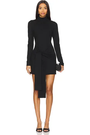 ALEXIS Vestido tracee en color talla S en - Black. Talla S (también en XS).