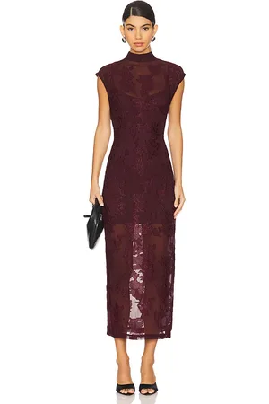 HEMANT AND NANDITA Vestido slim fit en color talla M en - . Talla M (también en S, XS).