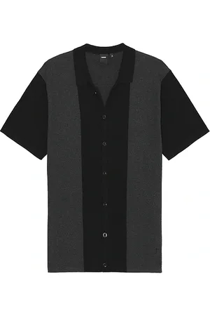 FORMER Camisa marilyn knit en color negro talla L en - Black. Talla L (también en M, XL/1X).