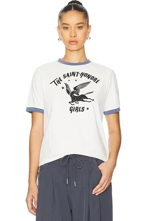 Être Cécile Camiseta gráfica en color ivory talla L en - Ivory. Talla L (también en M, S, XL, XS).