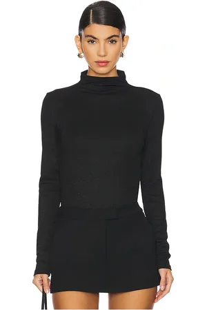 Frame Top cuello vuelto en color talla L en - Black. Talla L (también en M, S, XS).