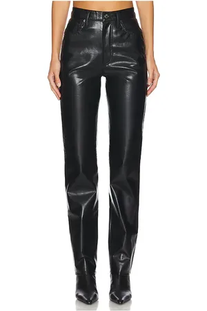 AGOLDE Pantalones rectos de talle alto 90