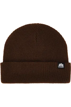 Autumn Headwear Gorro simple en color talla all en - Brown. Talla all.