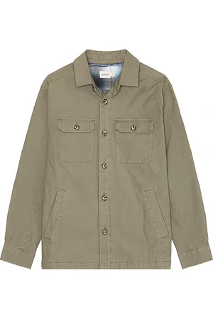 FAIR HARBOR Camisa en color talla M en - Olive. Talla M (también en S, XL).