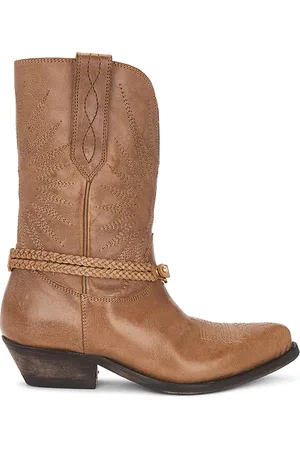 Golden Goose Bota wish star en color bronce talla 35 en - Tan. Talla 35 (también en 36, 37, 39, 41).