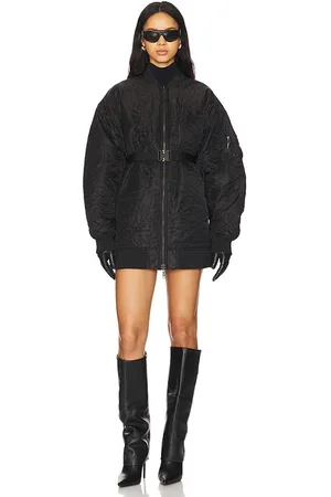Alpha Industries Chaqueta de vuelo acolchada con cinturón ma-1 en color talla S en - Black. Talla S (también en XL, XS).