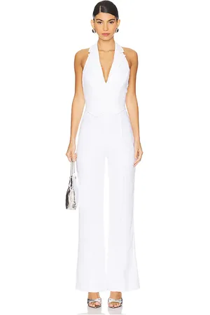 Lovers And Friends Elena jumpsuit en color talla M en - White. Talla M (también en XL).