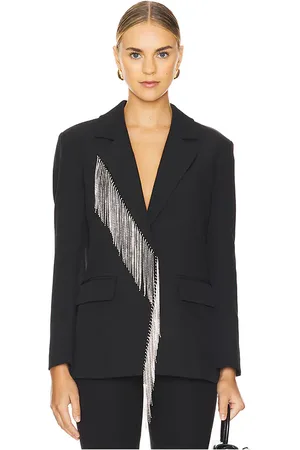 Steve Madden Nellie blazer en color negro talla L en - Black. Talla L (también en M, S, XS).