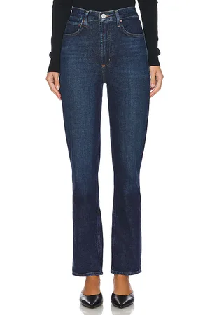 AGOLDE Tubo de estufa de gran altura high rise stovepipe en color denim-dark talla 23 en - Denim-Dark. Talla 23 (también en 24, 25, 26