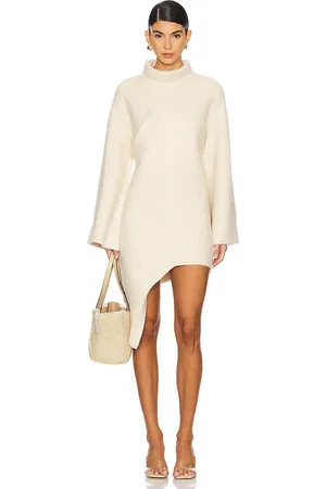 Cult Gaia Vestido cooke en color beige talla L en - Beige. Talla L (también en M, S, XL).
