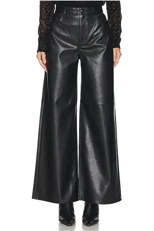 RAG&BONE Pantalón de piel sintética hasta el tobillo sofie en color talla 29 en - Black. Talla 29 (también en 31).