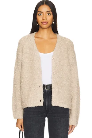 ENZA COSTA Cárdigan en color beige talla L en - Beige. Talla L (también en M, S, XL, XS).