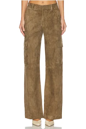 SPRWMN Pantalón vintage wide leg en color beige talla 27 en - Beige. Talla 27 (también en 28, 29, 30, 31).