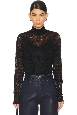 Paige Ursula top en color talla M en - Black. Talla M (también en S, XS).