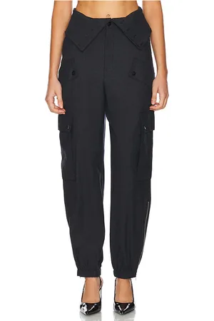 MONSE Pantalones cargo con doble cinturilla en color talla 0 en - . Talla 0 (también en 2, 4).