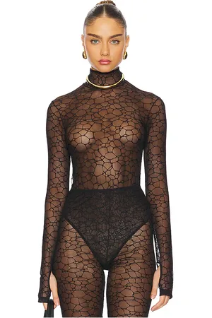 Kiki de Montparnasse Body crystalline en color talla L en - Black. Talla L (también en S, XS).