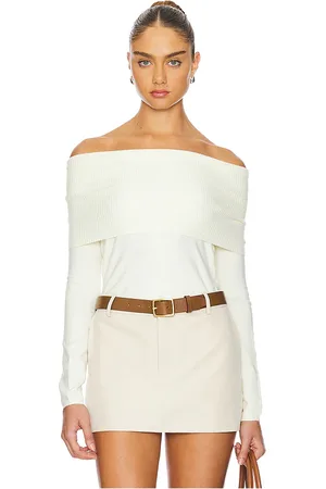 Line Top punto damon en color crema talla L en - Cream. Talla L (también en S, XL, XS).
