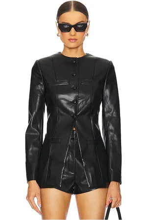 Amanda Uprichard Chaqueta berlin en color talla M en - Black. Talla M (también en S, XS).