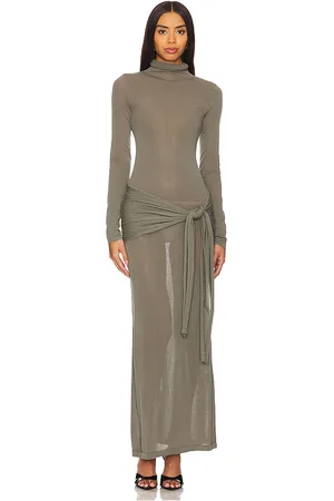 Lovers And Friends Vestido elma maxi en color rojo talla L en - Red. Talla L (también en M).
