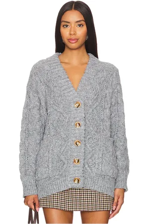 heartLoom Cárdigan olea en color gris talla L en - Grey. Talla L (también en M, S, XL, XS).