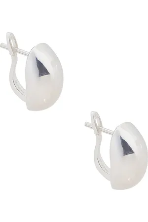 LOREN STEWART Pendientes en color plateado metálico talla all en - Metallic Silver. Talla all.