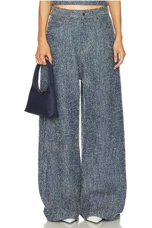 GIUSEPPE DI MORABITO Pantalón con trabilla baggy en color talla 26 en - Blue. Talla 26 (también en 27, 29, 30).