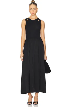 Lioness Maxivestido pirouette en color negro talla S en - Black. Talla S (también en XS).