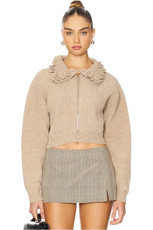 For Love & Lemons Chaqueta rey en color bronce talla L en - Tan. Talla L (también en M).