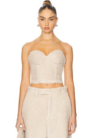 GIUSEPPE DI MORABITO Corsé sherpa en color beige talla 36 en - Beige. Talla 36 (también en 38, 40, 42).