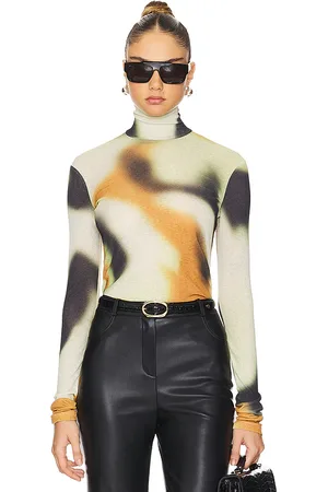 Nanushka Harri top en color crema talla S en - Cream. Talla S (también en XS).