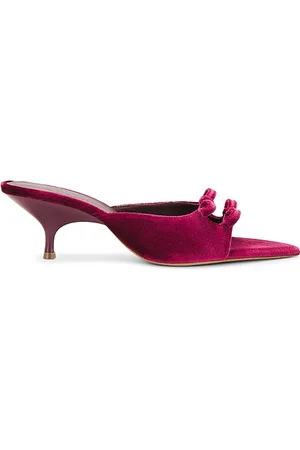 Gia Borghini Tacón blanche en color burgundy talla 11 en - Burgundy. Talla 11 (también en 9.5).