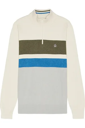 Original Penguin Sudadera con cremallera corta en color gris talla L en - Grey. Talla L (también en M, S).