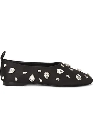 SIMON MILLER Zapato plano teardrop crystal riad en color negro talla 37 en - Black. Talla 37 (también en 38).