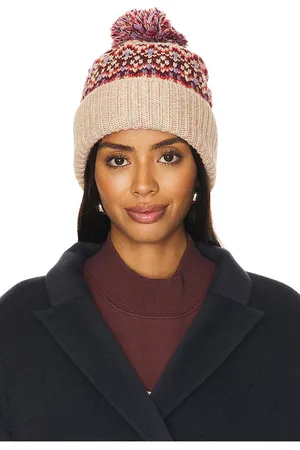 Free People Gorrita pom first frost fairisle en color bronce talla all en - Tan. Talla all.