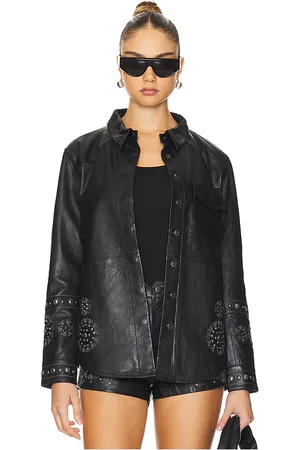 Understated Leather Camisa reflection en color talla L en - Black. Talla L (también en M, S, XS).