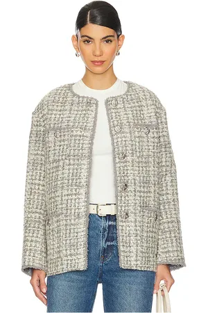 ASTR Abrigo perona en color gris talla L en - Grey. Talla L (también en M, S, XL).