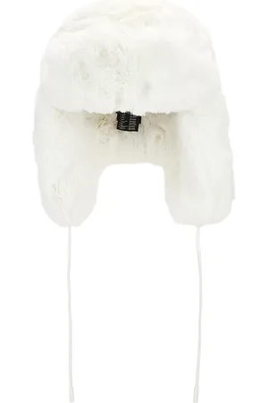 Goldbergh Sombrero de piel sintética cher en color crema talla all en - Cream. Talla all.