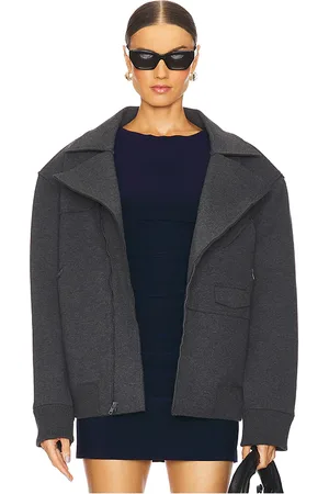 Norma Kamali Chaqueta en color gris talla M en - Grey. Talla M (también en S, XS, XXS).