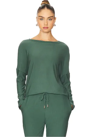Eberjey Jersey softest sweats en color verde talla L en - Green. Talla L (también en S, XL, XS).