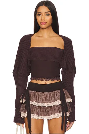Zemeta Cranberry choco bolero en color burgundy talla M en - Burgundy. Talla M (también en S, XS).