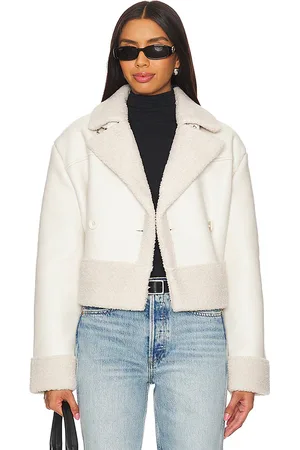 Steve Madden Chaqueta athen en color ivory talla L en - Ivory. Talla L (también en XL, XS).