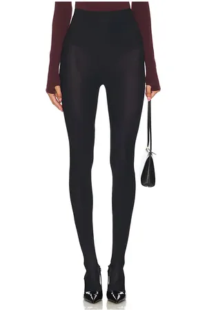 Commando Leggings con puntera separada y pie classic en color talla L en - Black. Talla L (también en M, S, XL, XS).