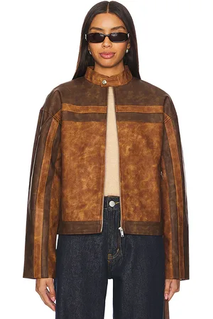 superdown Chaqueta katrina en color talla M en - Brown. Talla M (también en S).