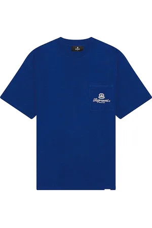 Represent Camiseta en color azul talla L en - Blue. Talla L (también en M, S, XL/1X).