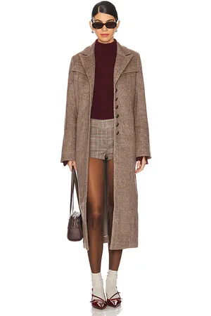 Paige Abrigo lucrezia en color marrón talla 10 en - Brown. Talla 10 (también en 6).