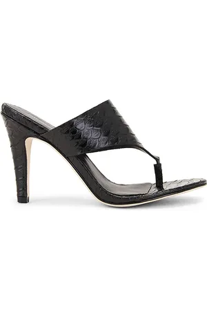 Jeffrey Campbell Pantunfla azula en color negro talla 10 en - Black. Talla 10 (también en 6, 7.5).