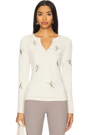 Alp N Rock Camisa henley slope en color ivory talla L en - Ivory. Talla L (también en M, XS).