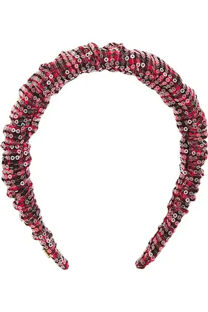 Lele Sadoughi Banda pelo sequin kelly en color rojo talla all en - Red. Talla all.