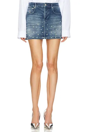 Moschino Minifalda en color denim-dark talla 25 en - Denim-Dark. Talla 25 (también en 26, 27).