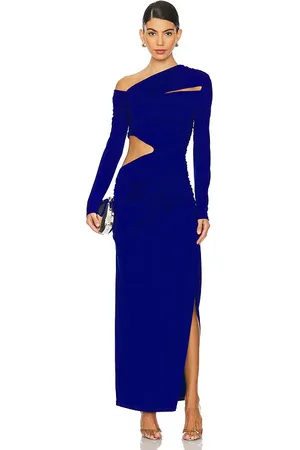 Misha Maxivestido jaylene en color royal talla M en - Royal. Talla M (también en S, XL).